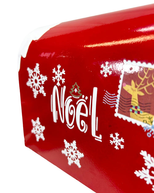 buzon mediano metal noel 50x22 cm