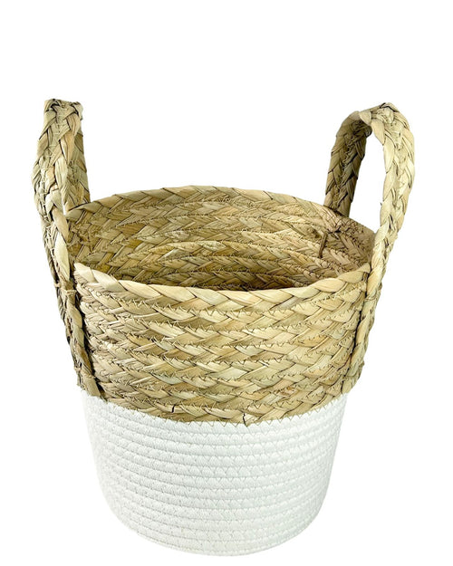 Macetero natu White boho en 4 tamaños