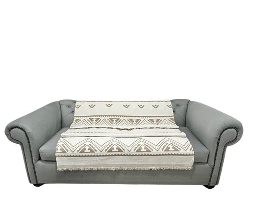 pie de cama etnic cafe 130x180cm