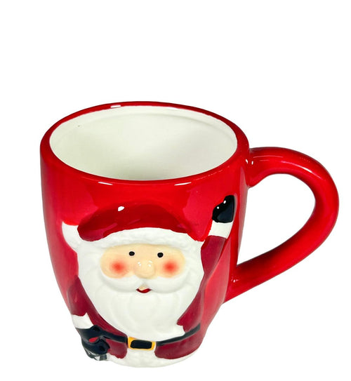Mug santa ceramica 13x10 cm