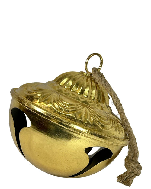 bellota cascabel  dorada grande 25 cm