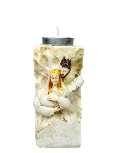 Candelabro de la sagrada familia 11 X 5 CM