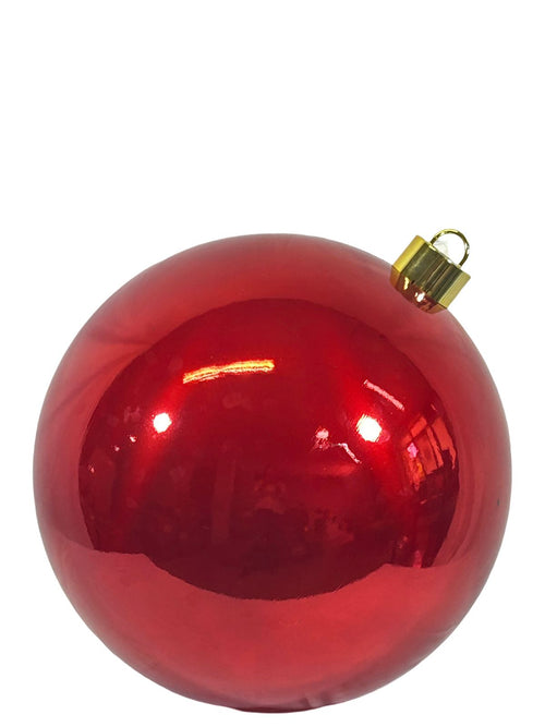 Bola roja grande  premium 25 cm