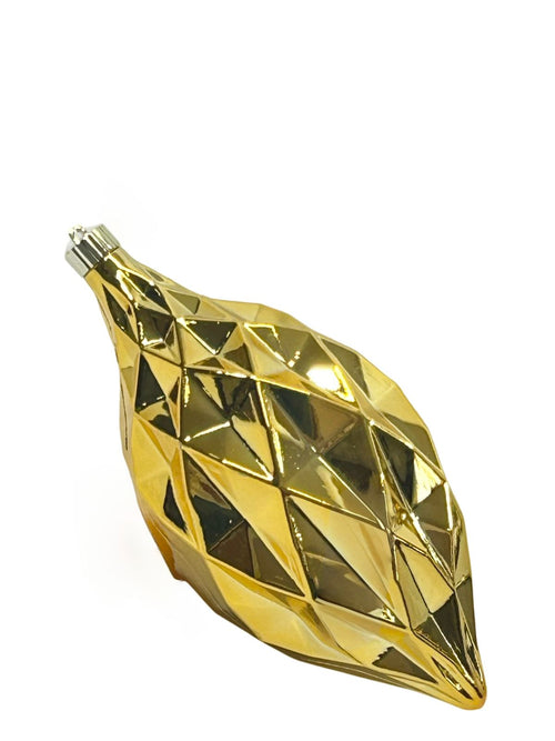 bola trompo larga dorada 31 cm