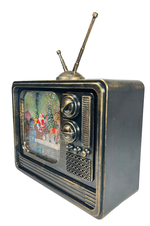 Televisor Music Santa Trineo 23x20