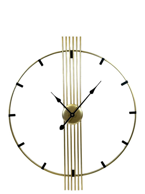 IQG Decoración - reloj metal dorado moderno 60dm