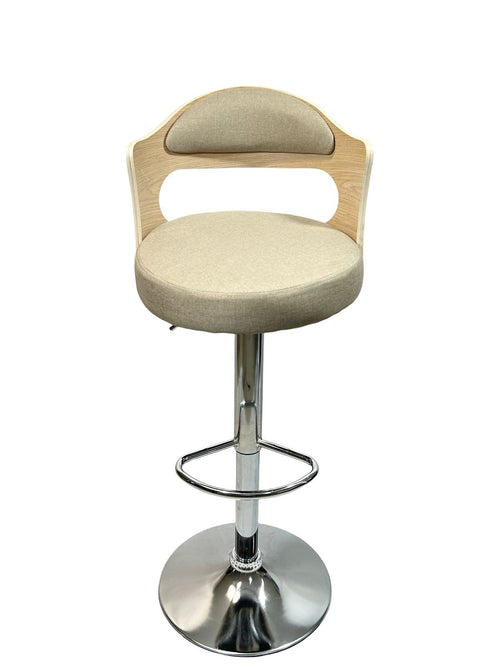 IQG Decoración - silla barra curve madera loft 105cm